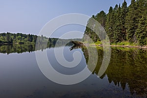 Hayes Lake Calm Reflections