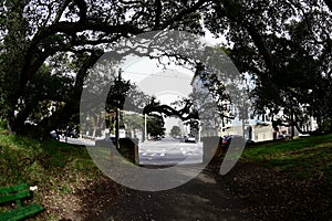 Hayes St. pedestrian gate to Golden Gate Park, 2.