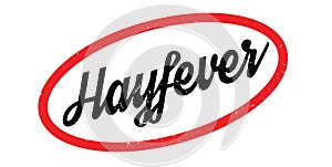 Hayfever rubber stamp