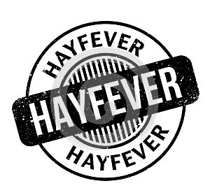 Hayfever rubber stamp photo
