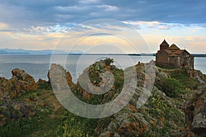 Hayravank Monastery on Sevan Lake in Armenia