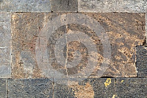 Hayravank Monastery on coast of Sevan Lake in Armenia