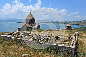 Hayravank Monastery on Sevan Lake in Armenia