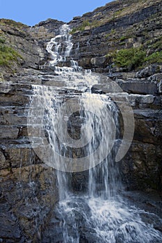 Haystack Falls Glacier National Park