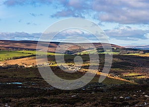 Haytor Rocks Dartmoor Park Devon England Europe photo