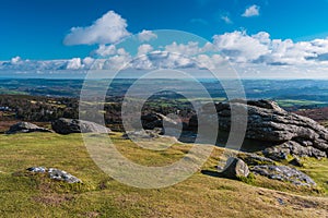 Haytor Rocks  Dartmoor Park  Devon  England photo
