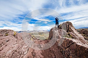 Hayu Marca, the mysterious stargate and unique rock formations n photo