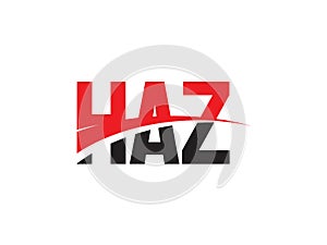 HAZ Letter Initial Logo Design Vector Illustration photo