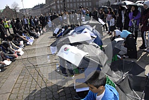 HAZARAS PROTEST AGAISNT AFGANISTAN IN DENAMRK