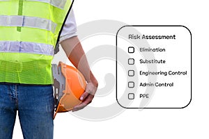 Hazard Identification and Risk Assessment concept.