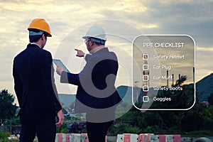 Hazard Identification and Risk Assessment concept.