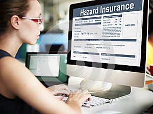 Hazard Insurance Damage Harm Risk Safety Concept