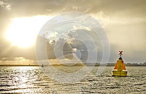 Hazard object buoy photo