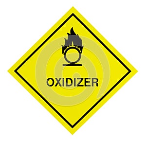 Hazard symbol Oxidizer