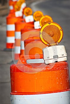 Hazard warning bollards