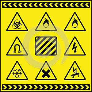 Hazard Warning Signs 3