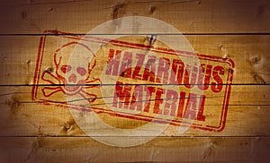 Hazardous Material stamp