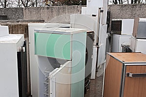 Hazardous waste - fridges dump