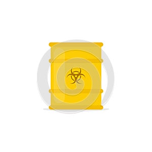 Hazardous waste icon