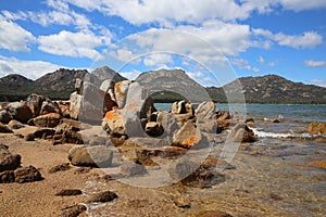 The Hazards in Freycinet National Park. Tasmania