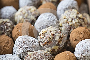 Hazelnut, Cocoa, Coconut Date balls