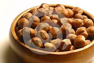 Hazelnuts bowl