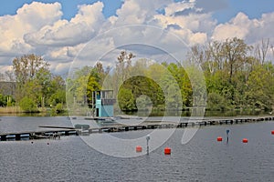 Hazewinkel, rowing and regata couse in the Flemish countryside