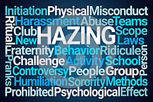 Hazing Word Cloud
