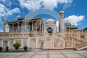 Hazrat Khizr mosque in Samarkand, Uzbekistan