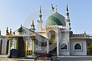 Hazrat pir Samsuddin Bawa Dargah, rear view, Hari Om Nagar, Dholka, Gujarat