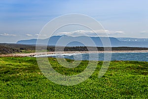 Hazy afternoon at the Green point, Gros Morne National Park, Newfoundland