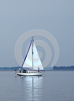 Hazy Day Sail