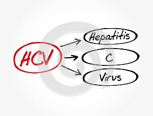 HCV - Hepatitis C virus acronym