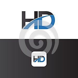 HD Logo Letter Design Template Element