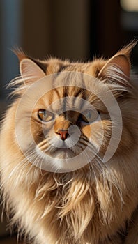 HD PERSIAN CAT phone wall paper for iPhone and Android photo