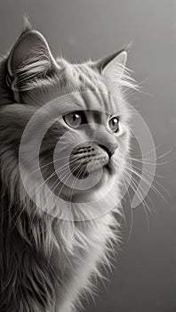 HD PERSIAN CAT phone wall paper for iPhone and Android photo