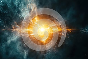 HD Solar Flare Against Plain Background