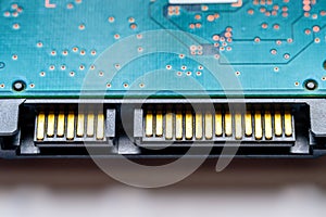 Hdd 2.5 hard drive disk closeup view