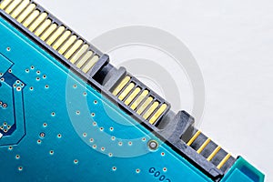 Hdd 2.5 hard drive disk closeup view