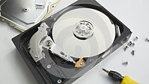 HDD harddisk file save record hardware concept