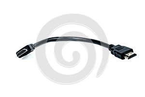 HDMI Cable isolated on white
