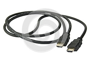 HDMI cable isolated