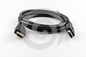 HDMI Cable 1.5 meter isolated on white background
