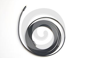 HDMI cable on a white background