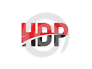 HDP Letter Initial Logo Design Vector Illustration