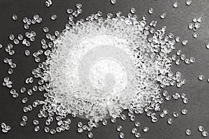 HDPE. Transparent Polyethylene granules.IDPE. Plastic pellets. Plastic Raw material .High Density Polyethylene photo