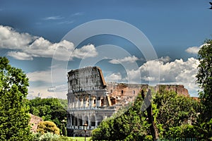 HDR Colosseum image