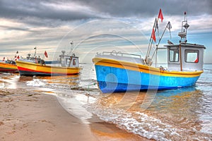 HDR fishing boat