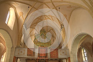 HDR image of a church interior