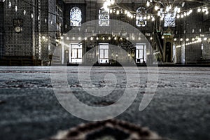 HDR image of the interior of the Yeni Cami (New Mosque), Istanbul